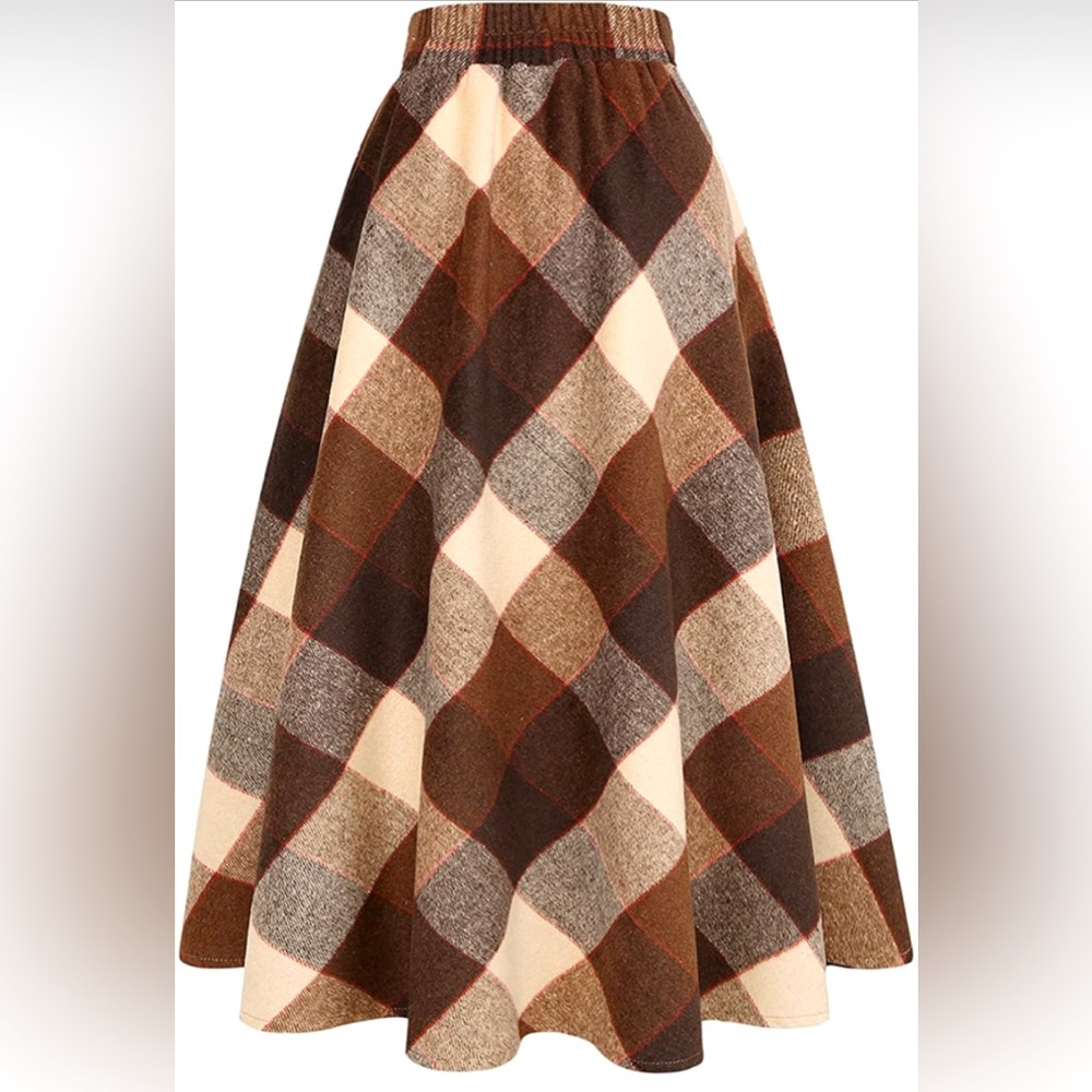 Plaid Skirt